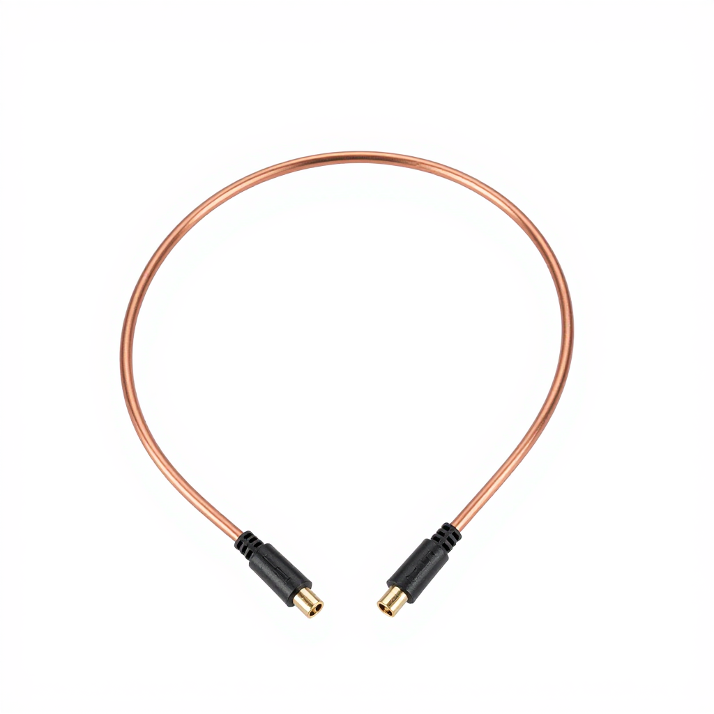 Copper USB-C to USB-C Cable with Retro Industrial Design