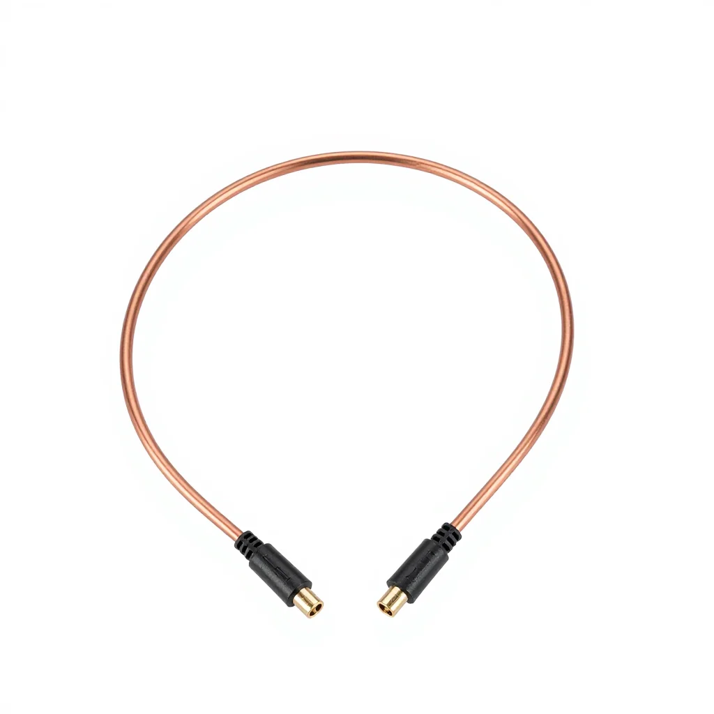 Copper USB-C to USB-C Cable with Retro Industrial Design