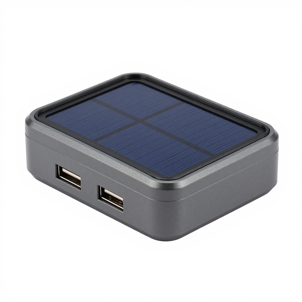 EcoCharge Solar Travel Adapter