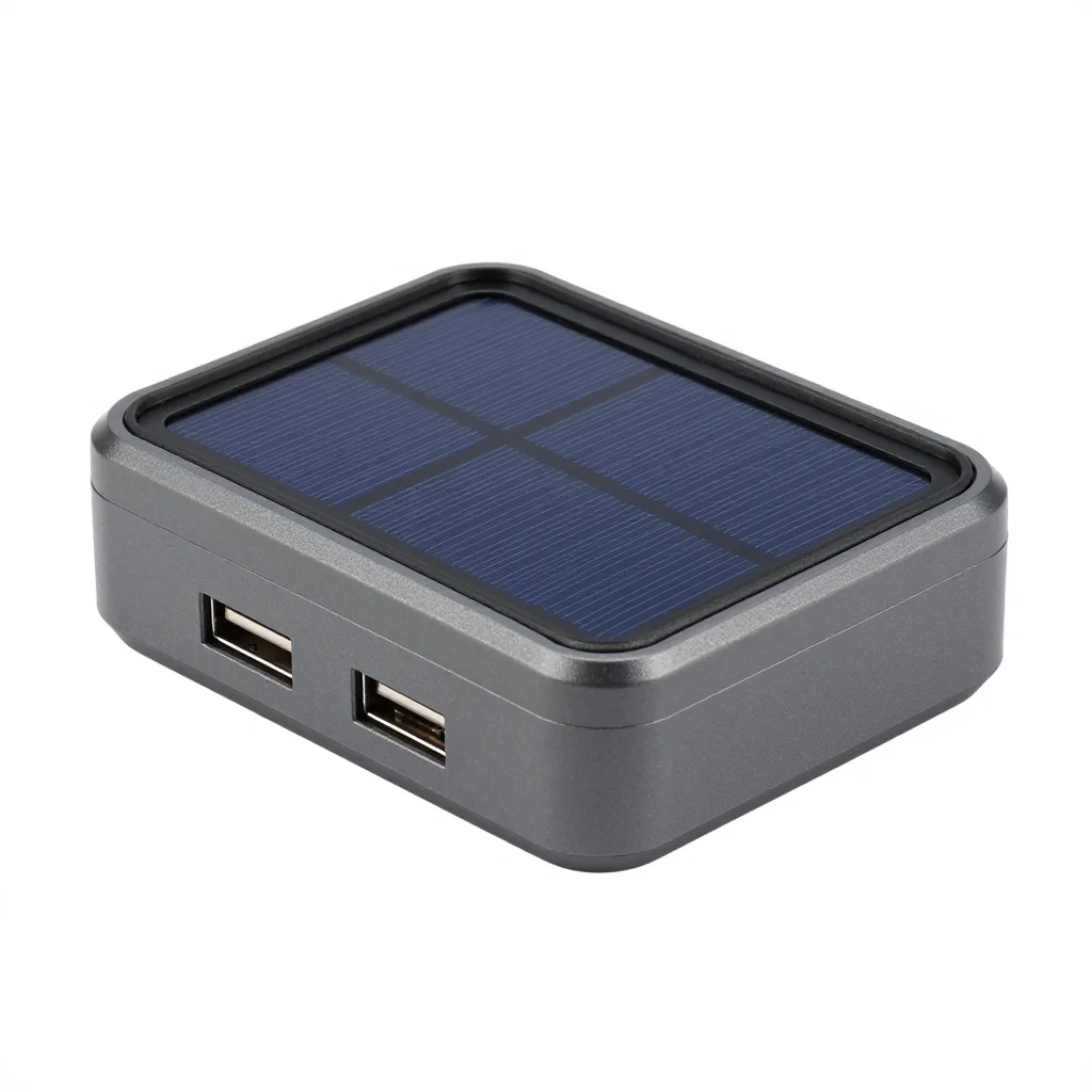 EcoCharge Solar Travel Adapter