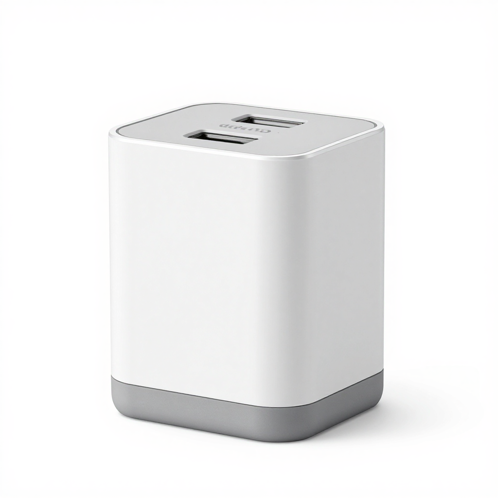 ZenithPlug Compact Travel Adapter for Global Use with Modern Design