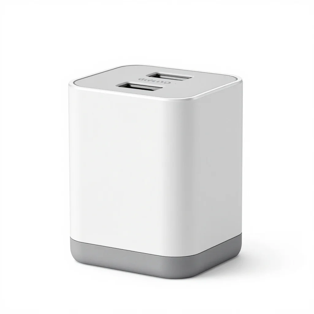 ZenithPlug Compact Travel Adapter for Global Use with Modern Design