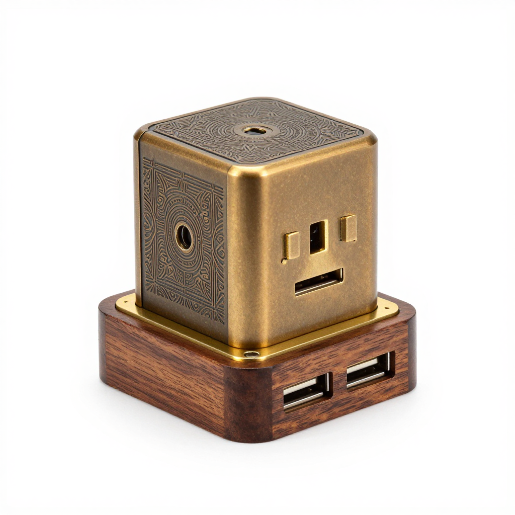 VintageSocket Retro Travel Adapter