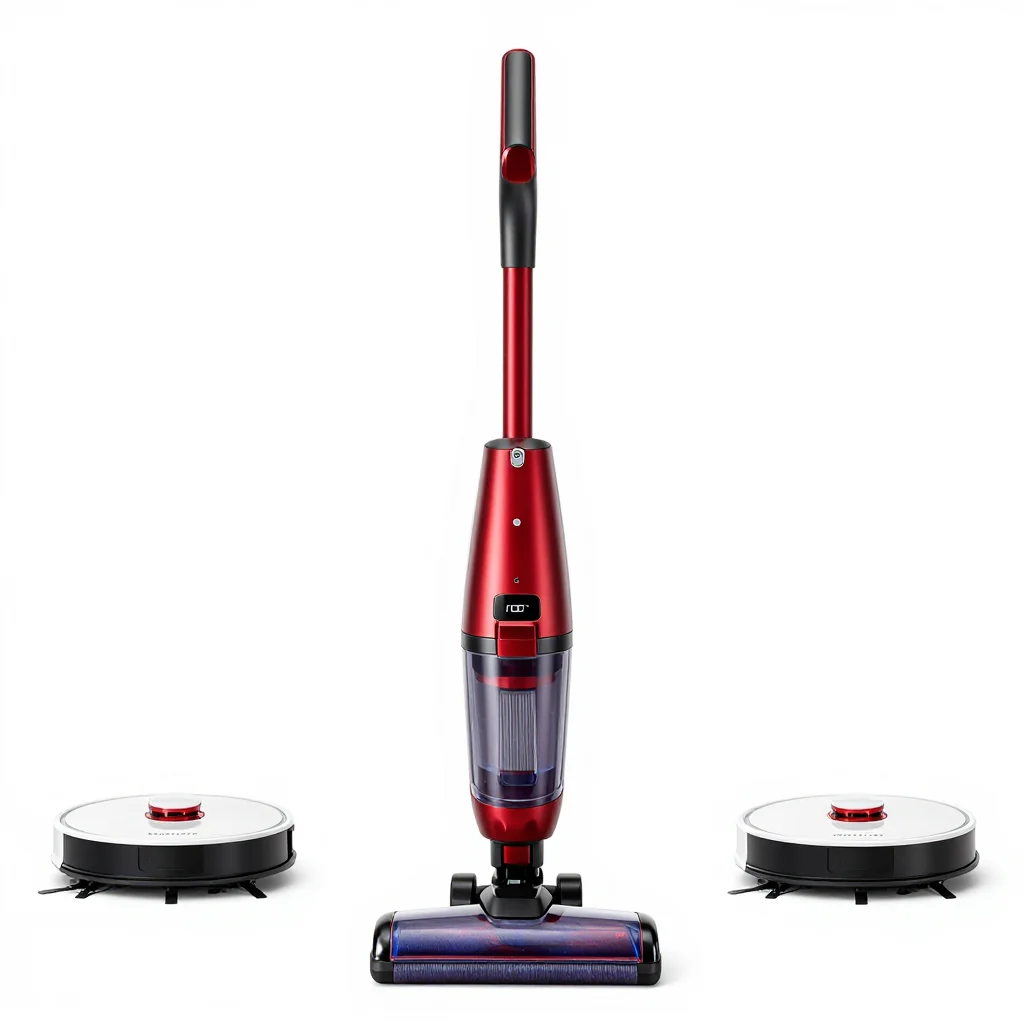 Crimson Corded Vacuum