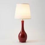 Crimson Ember Floor Lamp - 1