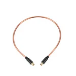 Copper USB-C to USB-C Cable with Retro Industrial Design - 1
