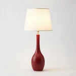 Crimson Ember Floor Lamp - 2